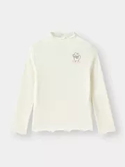 Áo Giữ Nhiệt Bé Gái 5S Fashion Họa Tiết Mèo Dễ Thương G0AGN25001