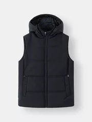 Áo Khoác Chần Bông Gile 5S Fashion Có Mũ Tháo Rời Basic APH24025