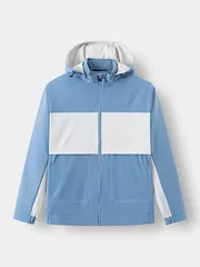 Áo khoác gió 2 lớp phối màu Slimfit 5S Fashion AKG23015