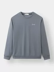 Áo Nỉ Cổ Tròn 5S Fashion Chữ Thêu Slimfit ANO23019