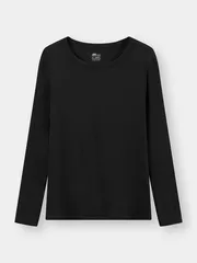 Áo Giữ Nhiệt Nữ Cổ Tròn 5S Fashion Trơn Giữ Ấm Tốt W0AGN25010