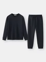 Bộ Quần Áo Nam Trơn 5S Fashion Phom Slimfit BNI24028