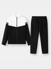 Bộ Nỉ Khóa Nam 5S Fashion Can Phối Phom Regular BNK24015