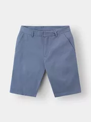 Quần Short Kaki Nam 5S Fashion Cạp Smart-waist Slimfit QSK23029