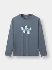 Áo Thun Dài Tay Cổ Tròn 5S Fashion Slimfit ATO23001