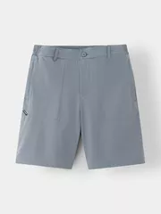 Quần Short Nam Casual Cạp Cúc Phối Chun 5S Fashion Túi Lớn QSC25012