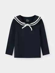 Áo Thun Bé Gái 5S Fashion Cổ Thủy Thủ Dễ Thương G0ATH25002