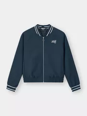 Áo Khoác Bomber Nữ 5S Fashion Tay Raglan Phom Regular WBAKG25009