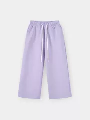 Quần Nỉ Bé Gái 5S Fashion Ống Suông Cạp Chun GBQNI25005