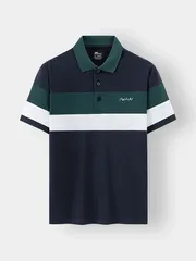 Áo Polo Nam 5S Fashion Can Phối Phom Slimfit APC24042