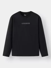 Áo Thun Nam Dài Tay 5S Fashion In Chữ Phom Slimfit ATH24029