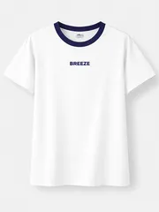 Áo Thun Nữ Cotton 5S Fashion In BREZEE Phom Regular WBATS26004