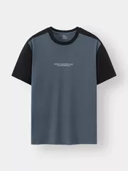 Áo Thun Nam Ngắn Tay 5S Fashion Tay Raglan Slimfit ATS24017