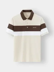 Áo Polo Nam 5S Fashion Can Phối Phom Slimfit APC24042