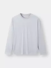 Áo Thun Dài Tay Cổ Tròn 5S Fashion Trơn Slimfit ATO23002