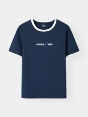 Áo Thun Nữ AWESOME TEE 5S FASHION Vải Cotton Thiết Kế Layer W0ATS26007