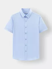 Áo Sơ Mi Nam Ngắn Tay 5S Fashion Họa Tiết Phom Slimfit ASC24046