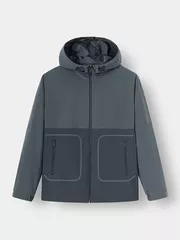 Áo Khoác Gió Nam Hai Mặt 5S Fashion Slimfit AKG23002