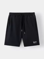 Quần Short Casual Nam 5S Fashion Phom Slimfit In Chữ QSC24008