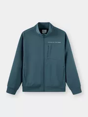 Áo Nỉ Nam Cổ Trụ Kéo Khóa 5S Fashion Phom Slimfit MBAKN25020