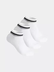 Combo 3 Đôi Tất Nam 5S Fashion Cổ Ngắn Dệt Kẻ Modal 3C-Y0TAT24004