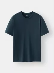 Áo Thun Nam Ngắn Tay 5S Fashion Trơn Regular ATS25059