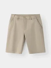 Quần Short Kaki Nam 5S Fashion Phom Regular Trơn Basic M0QSK26005