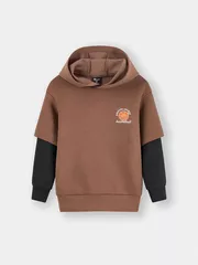 Áo Nỉ Hoodie Bé Trai 5S Fashion Can Phối Phom Regular B0ANI25001