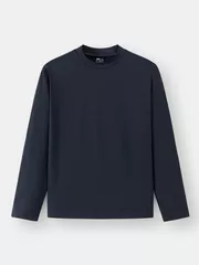 Áo Giữ Nhiệt Nam 5S Fashion Cổ 3 Phân Phom Body AGN24001 