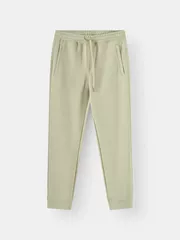 Quần Nỉ Nam Cạp Chun 5S Fashion Trơn Basic Phom Slimfit MBQNI25003