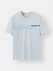 Áo Thun Nam Thể Thao 5S Fashion In Phong Cách ATS25016