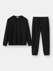 Bộ Quần Áo Nỉ Nam 5S Fashion Trơn Basic Slimfit BNI24001