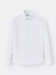 Áo Sơ Mi Nam Màu Trắng 5S Fashion Phom Slimfit ASM24043