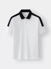 Áo Polo Nam 5S Fashion Can Phối Phom Slimfit APC25026