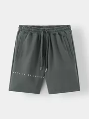 Quần Short Casual Nam 5S Fashion In Chữ Nổi Bật QSC24016