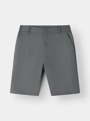 Quần Short Kaki Nam 5S Fashion FLEX-WAIST Cạp Cúc Phối Chun M0QSK26007