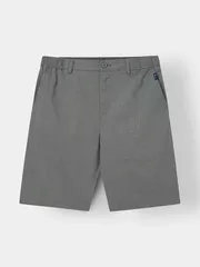 Quần Short Kaki Nam 5S Fashion Cạp Chun Vải Wash Smart Fit QSK25001