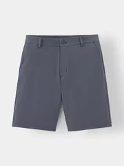 Quần Short Thể Thao Nam Cạp Cúc Trơn Basic Regular QST24021