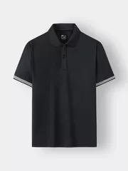 Áo Polo Nam 5S Fashion Bo Dệt Kẻ Slimfit APC24071