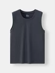 Áo Tanktop Nam 5S Fashion Trơn Basic Regular ASN25003