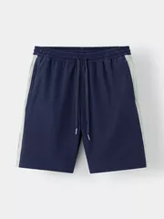 Quần Short Thể Thao 5S Fashion Cạp Chun Can Phối Regular QST25007