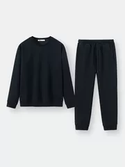 Bộ Quần Áo Nam Dài Tay 5S Fashion Chất Nỉ Basic BNI24023