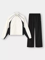 Set Bộ Gió Nữ 5S Fashion Can Phối Tay Raglan Phom Regular WBKG25006