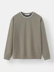 Áo Nỉ Nam Cổ Dệt Hiệu Ứng 5S Fashion Phom Casual BANI24009