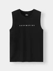 Áo Sát Nách Nam 5S Fashion In Chữ Regular ASN24005