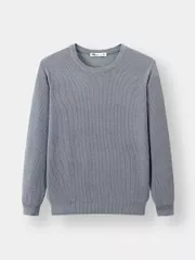 Áo Len Trơn Nam 5S Fashion Slim Fit ALO23004