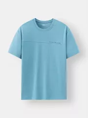 Áo Thun Nam Cotton 5S Fashion Can Cắt Phong Cách ATS25051