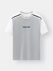 Áo Thun Nam Can Phối 5S Fashion Phom Regular ATS25029