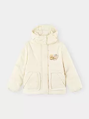 Áo Phao Bé Gái 5S Fashion Có Mũ Rời Dễ Thương G0APH25003