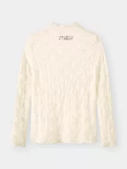 Áo Thun Ren Bé Gái Dài Tay 5S Fashion Cổ Bèo G0ATH25005